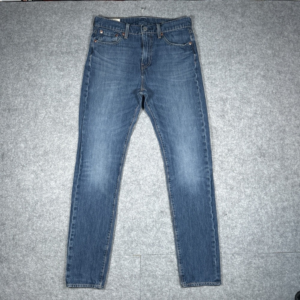 Levis 510 Premium Denim Jeans Men's Size 32(29x30) Blue‎ Dark Wash Cool